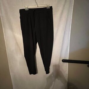 Ebb and Flow Black Jogger Pants - Comfortable Everyday Sweatpants Size L